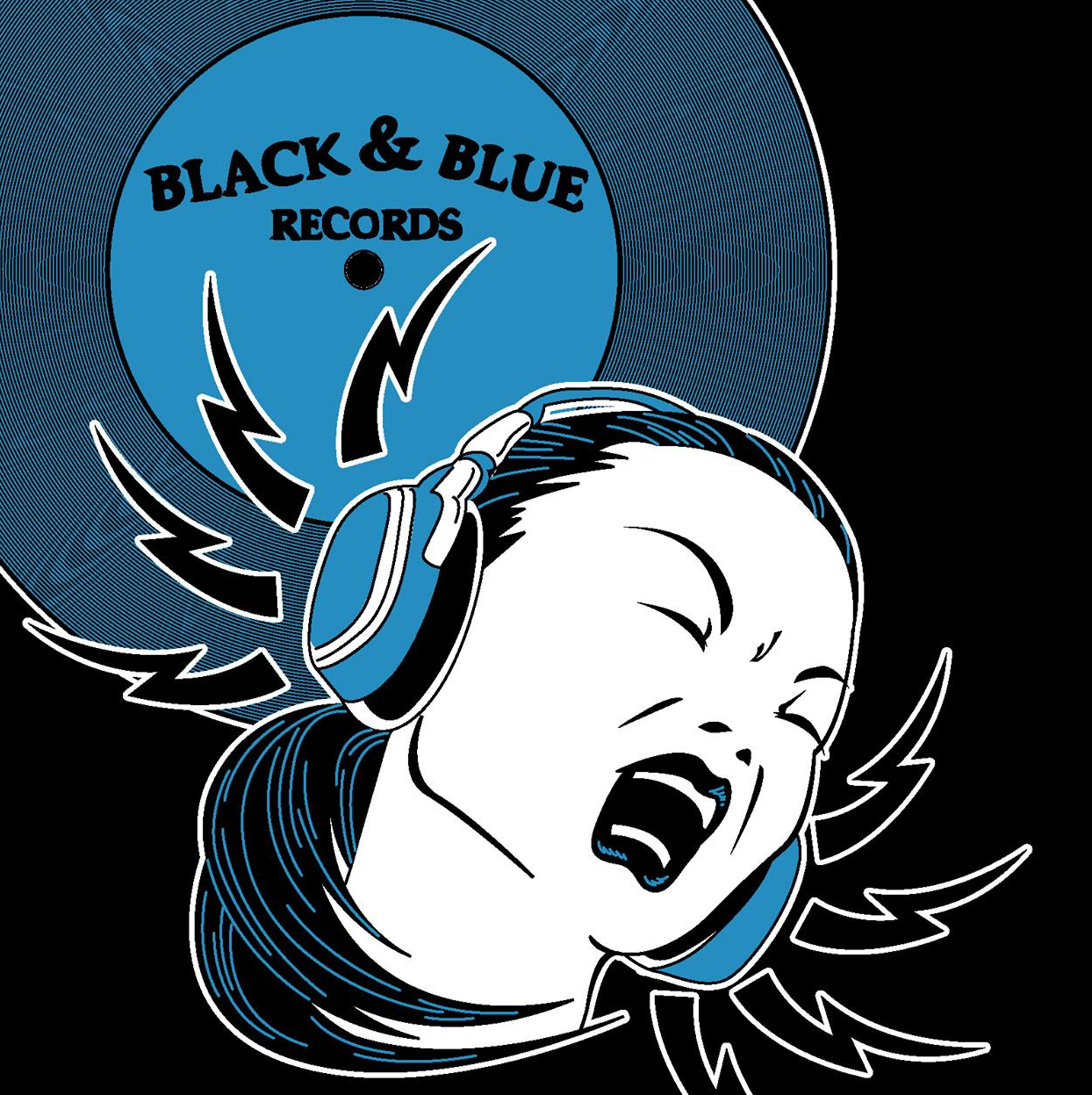 blackandbluerecords.com