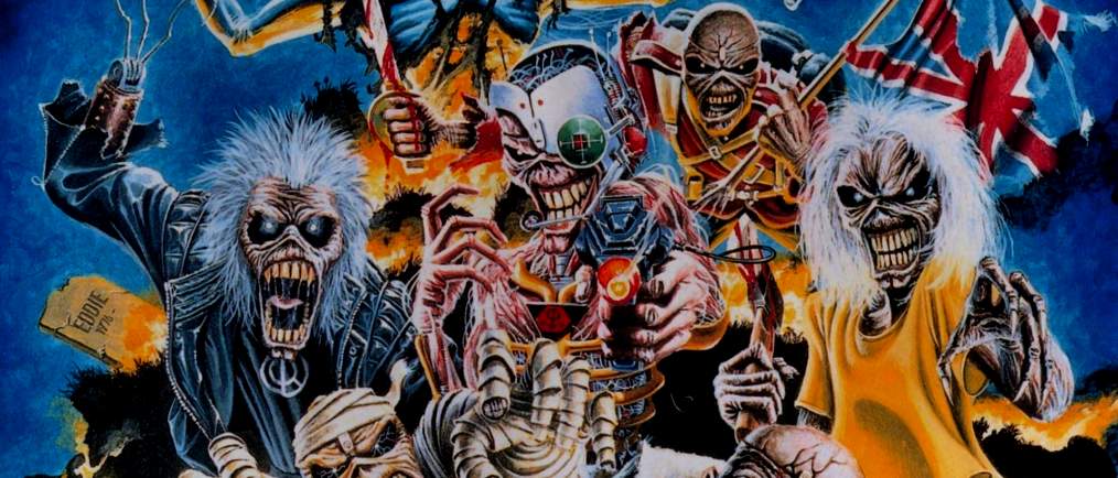 Iron Maiden выступает с неизменным талисманом Эдди, Музыкальный Портал α