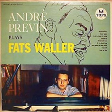 Обложка альбома André Previn Plays Fats Waller, Музыкальный Портал α