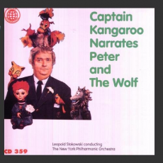 Обложка альбома Captain Kangaroo Narrates Peter and the Wolf, Музыкальный Портал α