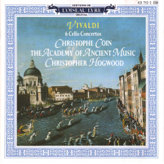 6 Cello Concertos (The Academy of Ancient Music, feat. cello: Christophe Coin, conductor: Christopher Hogwood), Музыкальный Портал α 6 Cello Concertos (The Academy of Ancient Music, feat. cello: Christophe Coin, conductor: Christopher Hogwood), Музыкальный Портал α