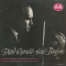 Обложка альбома David Oistrakh Plays Brahms, Музыкальный Портал α
