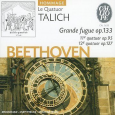 Обложка альбома Grande Fugue, op. 133 / 11e quatuor, op. 95 / 12e quatuor, op. 127, Музыкальный Портал α