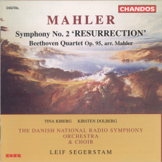 Обложка альбома Mahler: Symphony no. 2 "Resurrection" / Beethoven: Quartet, op. 95, Музыкальный Портал α
