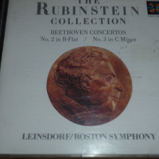 Обложка альбома Piano Concertos Nos. 2, 3 (Boston Symphony Orchestra feat. conductor: Erich Leinsdorf, piano: Arthur Rubinstein), Музыкальный Портал α