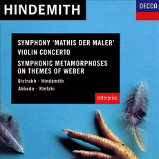 Symphony Mathis der Maler; Violin Concerto; Symphonic Metamorphoses, Музыкальный Портал α Symphony Mathis der Maler; Violin Concerto; Symphonic Metamorphoses, Музыкальный Портал α