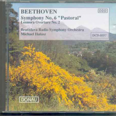 Обложка альбома Symphony no. 6 "Pastoral" / Leonora Overture no. 2, Музыкальный Портал α