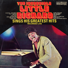 Обложка альбома The Incredible Little Richard Sings His Greatest Hits Recorded Live, Музыкальный Портал α