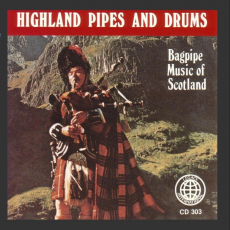 Обложка альбома Highland Pipes and Drums: Bagpipe Music of Scotland, Музыкальный Портал α