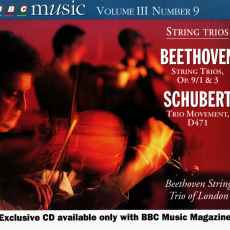 Обложка альбома BBC Music, Volume 3, Number 9: String Trios, Музыкальный Портал α