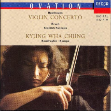 Beethoven: Violin Concerto in D major, op. 61 / Bruch: Scottish Fantasia, op. 46 (feat. violin: Kyung Wha Chung, conductor: Kirill Kondrashin, Rudolf Kempe), Музыкальный Портал α
