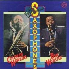 Обложка альбома Blue Saxophones, Музыкальный Портал α