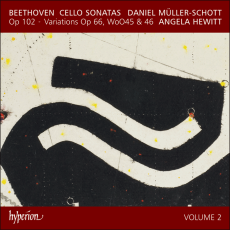 Обложка альбома Cello Sonatas, Volume 2: Op. 102 / Variations, op. 66, WoO 45 & 46, Музыкальный Портал α