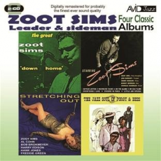 Обложка альбома Four Classic Albums (Stretching Out / Starring Zoot Sims / Down Home / The Jazz Soul of Porgy and Bess) [Remastered], Музыкальный Портал α