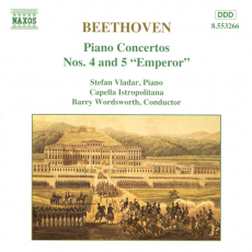 Обложка альбома Piano Concertos nos. 4 & 5 "Emperor", Музыкальный Портал α