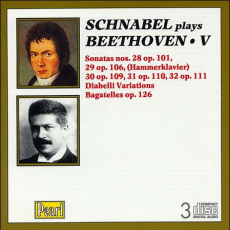 Обложка альбома Schnabel plays Beethoven V, Музыкальный Портал α