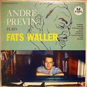 Обложка альбома André Previn Plays Fats Waller, Музыкальный Портал α