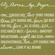Обложка альбома City Chorus, Музыкальный Портал α