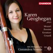 Обложка альбома Karen Geoghegan plays Mozart, Rossini, Kreutzer, Crusell, Музыкальный Портал α